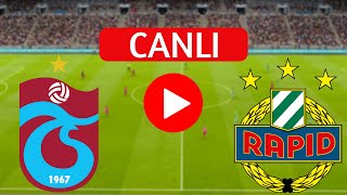 🔴 TRABZONSPOR RAPID WIEN MAÇI CANLI İZLE [upl. by Nariko]