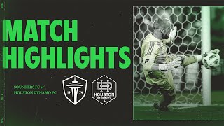 HIGHLIGHTS Houston Dynamo FC vs Seattle Sounders FC  November 3 2024 [upl. by Aneez220]