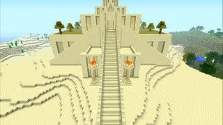 Minecraft Ziggurat of Ur recreated [upl. by Akirat]