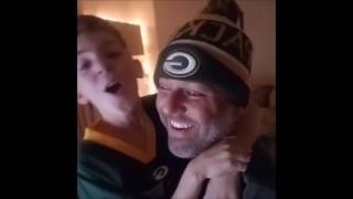 Packers Beat Cowboys Fan Reactions 2017 [upl. by Town]