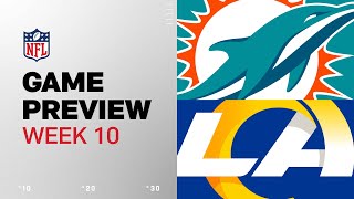 Miami Dolphins vs Los Angeles Rams  2024 Week 10 Game Preview [upl. by Arch]