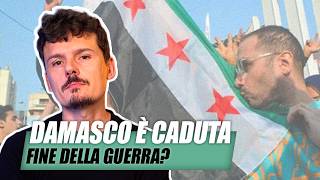 Damasco è caduta Assad in fuga è la fine della guerra in Siria [upl. by Auginahs]