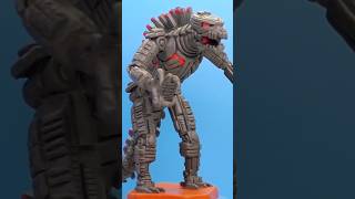 Making New Mecha Godzilla with Clay godzilla romanclay clay [upl. by Ahtennek]