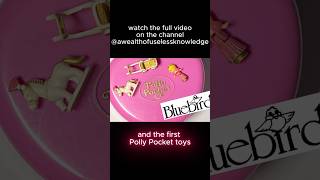 The History of Polly Pocket  The Makeup Compact Turned PocketSized Toy shorts 90snostalgia [upl. by Hube]