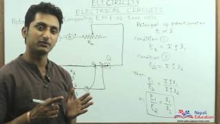 Potentiometer Comparing E M F of Two Cells [upl. by Onit]