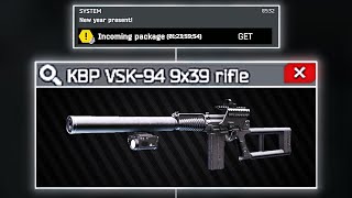 New Gun VSK94 New Year Gift  Escape From Tarkov [upl. by Ayatnahs]