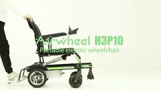 Carrozzina H3P10 Airwheel [upl. by Atazroglam]