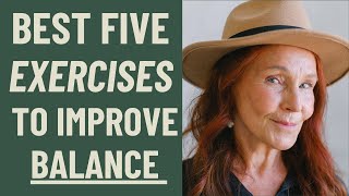 Seniors over 60 The Best 5 EXERCISES TO IMPROVE BALANCE AND REDUCE FALLS [upl. by Ogilvy185]