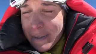 summit video of K2 Tamara Lunger [upl. by Granthem]