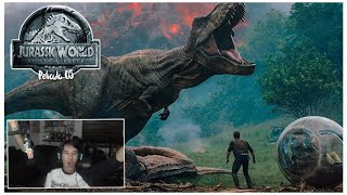 JURASSIC WORLD EL REINO CAIDO 2018  MI PRIMERA REACCION  PELICULA [upl. by Norrie8]