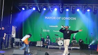 KeSTine Performing Im Good At The London St Patricks Day CelebrationTrafalgar SquareSun 170324 [upl. by Carlota]