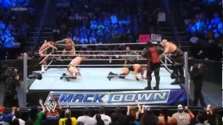 Randy Orton Alberto Del Rio Sheamus vs Big Show Jack Swagger Mark Henry [upl. by Llewol336]