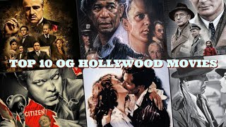 Top 10 classic movies from 19s  Godfather  Shawshank Redemption  Schindler’s Listand amp [upl. by Egreog]