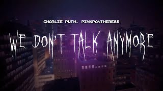 charlie puth selena gomez  we dont talk anymore  sped up  lyrics [upl. by Elleinad]