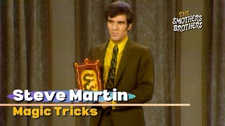 Steve Martin  Magic Tricks  The Smothers Brothers Comedy Hour [upl. by Adnarom]