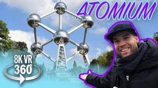 Atomium Brussels  Guided Tour  8K 360 VR Video [upl. by Mosora326]