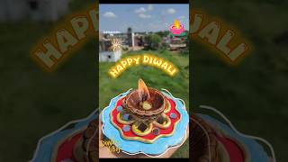 Festivals of lightsDIY Diya holder 🪔🪔diwali2024shorts [upl. by Karlin]