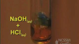 Double Displacement HCl and NaOH [upl. by Eninaej]