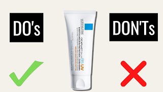 How To Use La Roche Posay Cicaplast Baume B5 UV SPF50 [upl. by Doyle]