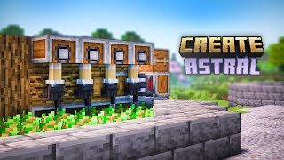 Mechanical Bearing Tree Farm and Diorite Generator Ep6 Create Astral Modpack [upl. by Angid]