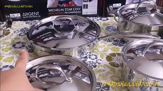 The BEST STAINLESS STEEL utensils IN INDIA  Huge BERGNER cookware HAUL amp REVIEW  unboxing [upl. by Nnaitsirhc95]