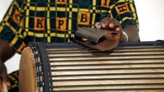 How to Play the Sangba Kuku Rhythm  African Drums [upl. by Nyrtak970]