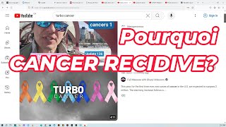 Recidive de mon Cancer Stade 4 six ans apres Je ne peux en etre sur mais YouTube nous informe [upl. by Pernas]