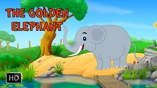 Jataka Tales  The Golden Elephant  Animated  Cartoon Stories for Kids [upl. by Yzzo872]