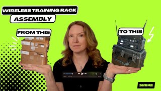 How to Rack Up a Wireless Training Rack  Shure [upl. by Omari329]