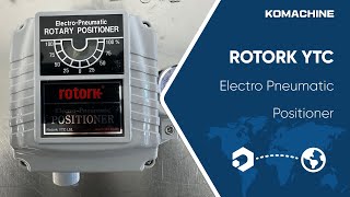 ROTORK YTC  Electro Pneumatic Positioner YT1000RDn132H00  INV04433 [upl. by Adriane]