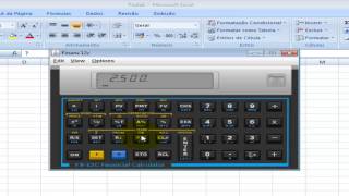 Calculando a TIR  Taxa Interna de Retorno  na HP12C [upl. by Gladine]