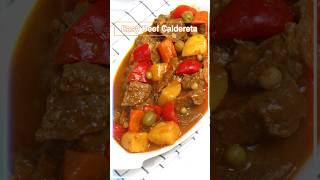 Easy Spicy Beef Caldereta shorts [upl. by Diehl749]