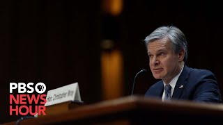 WATCH LIVE FBI Director Wray speaks before House budget hearing [upl. by Yovonnda177]