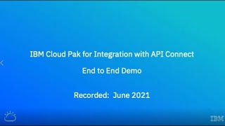 API Connect V10 Product Demo with IBM Cloud Pak for Integration [upl. by Ainivad331]