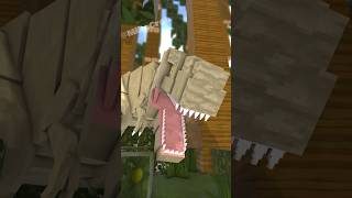 Baby Zombie and monkey in prehistoric times Part 2 minecraft minecraftanimation dinosaur [upl. by Bowra501]