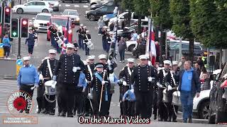 Flutes amp Drums Donaghadee  Derryloran Boyne Defenders Parade 2024 [upl. by Assirehs]