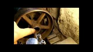 Building An English Wheel and Planishing Hammer Combined Machine Home Made  Part 1 of 3 [upl. by Ma]