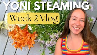 Yoni Steaming Week 2 Vlog How Im Healing my Periods [upl. by Greiner]