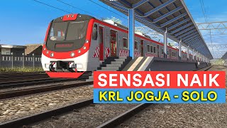 Naik KRL Jogja  Solo Itu Asik Banget  Trainz Simulator Indonesia [upl. by Jozef246]