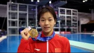 quotQuan Hongchan’s Stunning Victory Women’s 10m Platform Diving Gold Medal Highlights  Tokyo 2020quot [upl. by Lowry596]