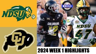 Colorado vs North Dakota State  College Football Week 1  2024 College Football Highlights [upl. by Altman]