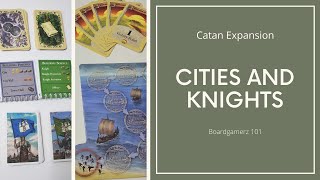 How to Play Catan Expansion Cities amp Knights [upl. by Sauncho]