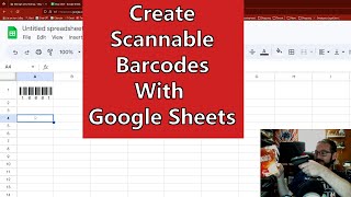 Easy Barcode Creation for eBay with Google Sheets Make Your Inventory Scannable [upl. by Tychon370]