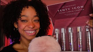 ASMR  Fenty Beauty Lipstick Application ❤️‍🔥 YAY OR NAY [upl. by Brindell59]