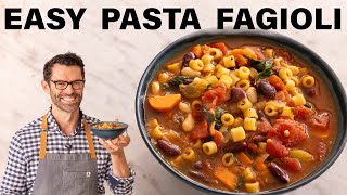 EASY Pasta Fagioli Recipe [upl. by Anum350]