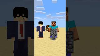 HELP Herobrine To Power Up Mine With Heavier And Heavier Block friendship shorts trending anime [upl. by Gault]