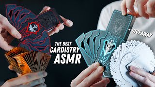 Cardistry ASMR 12  The BEST Soothing CardShuffling of the Year  Extended Edition [upl. by Rheims]