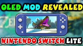 Nintendo Switch Lite Gets a Breathtaking Upgrade OLED Mod Revealed [upl. by Laaspere]