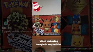 Pokemon calendario dellavvento funkopop unboxing pikachu [upl. by Lemyt]