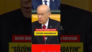 Devlet Bahçeli Öcalan çağrısını tekrarladı quotSözümün arkasındayımquot [upl. by Gallager]